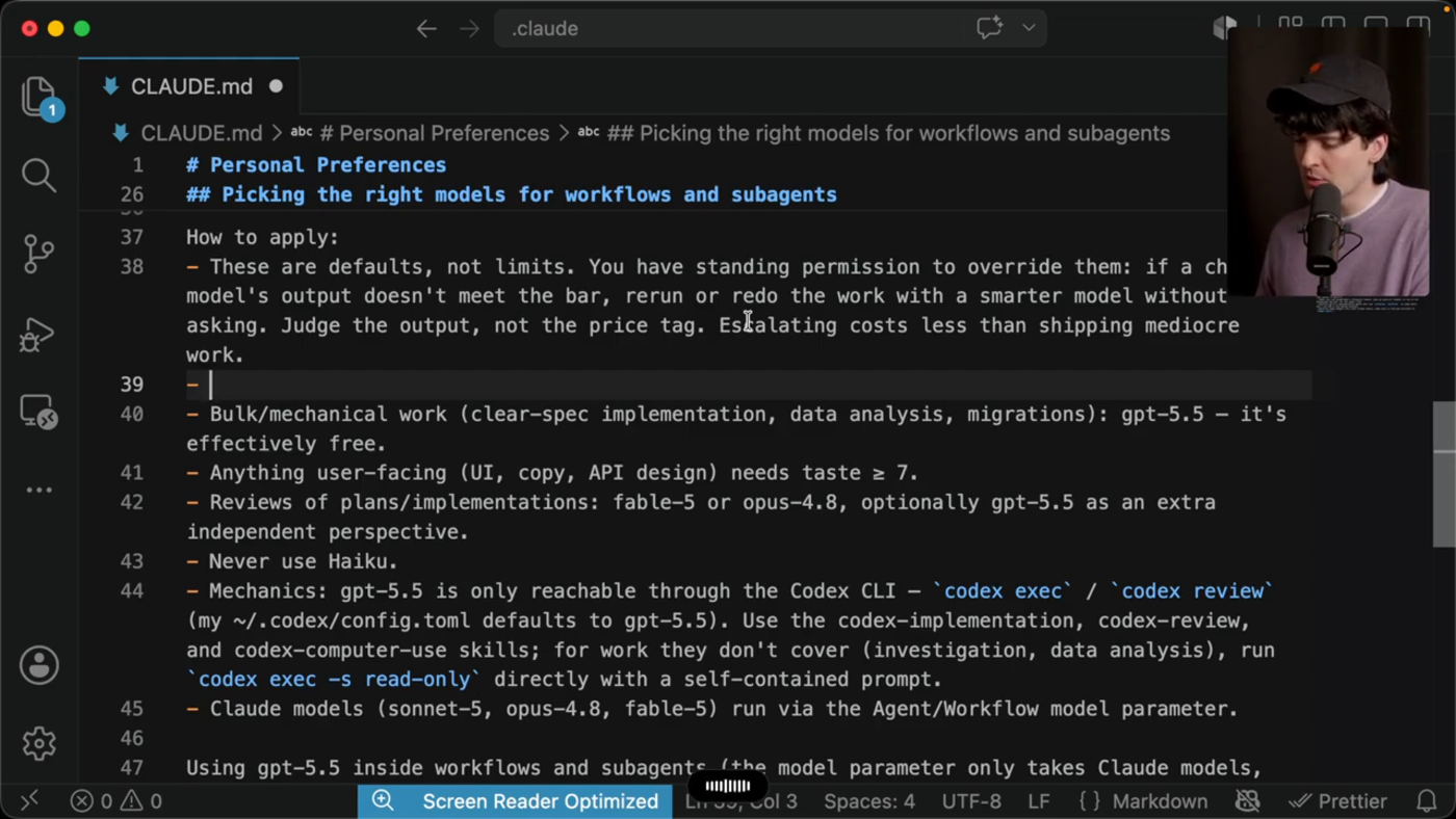 CLAUDE.md routing rules